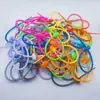 Color Corbata Adhesiva Suave Cola de Renacuajo Llavero DIY Bolsas de Joyería Colgante de Caja Ciega Correa Correa de Datos Correa