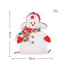 Nova Boneca de Pelúcia Tricotada de Natal Bolsa de Maçã Bolsa de Doce Saco de Presente de Véspera de Natal Decoração