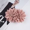 Corea del Sur Flor de Tela Hecha a Mano Flor Estéreo Accesorios para el Cabello Broche Flores Tridimensionales DIY para Zapatos Accesorios
