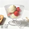 Vaso de Postre Flor Begonia Celebridad de Internet Tazón de Helado Creativo Fruta Nido de Pájaro Taza Retro Tazón de Helado Yogur