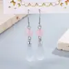 Novos Brincos Pingente Gota de Água Olho de Gato Estilo Nacional Chinês Brincos Antigos para Orelha Hanfu com Acessórios Qipao Brincos Versáteis de Verão