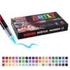 Caixa Preta Amazon Transfronteiriça Marcador Acrílico Líquido Direto Caneta Tiktok Estudante Profissional Sala de Pintura Grafite Diário