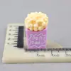 Pingente Resina Estéreo Acessórios Chaveiro Paisagem em Miniatura Decoração Casa de Boneca DIY Micro Pipoca Enfeites Atacado