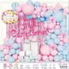 Conjunto de Balões de Aniversário em Espanhol Amazon Transfronteiriço Decoração de Fundo Cortina de Chuva Conjunto de Arco de Balões para Festa