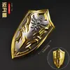 La Leyenda de Zelda: Tears of the Kingdom 9.5cm Escudo de la Guardia Real Modelo de Escudo de Metal Adorno de Aleación Modelo de Juguete