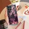 Funda de Teléfono Misteriosa Estilo Europeo y Americano de Alto Valor para Samsung S23Plus, Funda de Vidrio de Cobertura Total Cortada con Precisión para S25