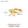 Anillo de Plata de Ley 925 para Hombre y Mujer Soporte Vacío Oro Antiguo DIY Soporte para Colgante de Cera de Abeja Oro Arena Turquesa Anillo Conformable Soporte