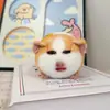 Juguete de Peluche Colgante de Hámster Muñeco Divertido de Cobaya Que Puede Hacer Sonidos y Paquete de Expresiones Muñeca Regalo de Cumpleaños para Niñas