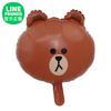 Série de linha de 18 polegadas balão de alumínio desenho animado Urso Marrom Coelho Connie Pato Sally Dia das Crianças balão de presente de impulso