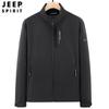Chaqueta polar de doble cara para hombre de primavera y otoño, chaqueta gruesa polar de doble cara, chaqueta deportiva para hombre de talla grande