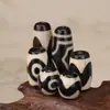 Nuevo Pulsera DIY Hecha a Mano de Cuentas de Dientes de Tigre Ojos de Tres Ojos Dios de la Riqueza Invisible Pulsera al por Mayor Jugar Cuentas Sueltas con Cuentas