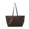 Bolso de Mano con Letras Europeas y Americanas Transfronterizo para Mujer 2026 Nuevo de Moda Tendencia Simple Gran Capacidad Hombro Axila Bolso de Mujer
