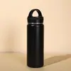 Garrafa Térmica Espacial Estilo Americano Transfronteiriça de 22oz, Portátil de Aço Inoxidável 304 de Grande Capacidade para Uso Externo, Garrafa de Água Esportiva Conveniente
