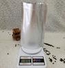 Saco de osso autoportante arredondado de alumínio puro, saco de folha de alumínio, saco de alimento, saco ziplock de lanche, saco de embalagem, em estoque
