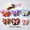 Accesorios de Resina al por Mayor Materiales para Accesorios DIY Pegamento Crema Accesorios para el Cabello Base para Flores de Zapatos Papelería Lazo Grueso con Forma de Corazón
