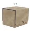 Caja de Almacenamiento de Tarjetas Desmontable con Patrón de Vaquero Doble Funda 100+ Tarjetas Caja para Juegos de Cartas Mtg Caja para Tarjetas de TCG Insertar Horizontal Caja para Tarjetas de Yu-Gi-Oh Tcg