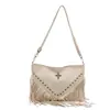 Bolsa de Ombro Casual da Moda Bolsa de Design de Nicho Feminina 2025 Nova Primavera Coreana Bolsa Tote Transversal de Axila