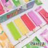 Goma de borrar de paleta de hielo creativa caricatura linda popular divertida helado simulación 3D tridimensional piezas grandes de piel de elefante menos migas.