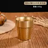 Taza de agua de acero inoxidable 304, vaso de cerveza de gran capacidad estilo coreano, taza de té de doble capa anti-quemaduras para restaurante, taza de café, taza de jugo