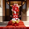 Decoraciones de Boda para Entradas de Jardín Rurales, Arreglos de Boda, Señales de Bienvenida Comunitarias, Tableros de Cartón de Pie, Adornos en Forma de Corazón