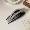 Elegante pinza para el pelo de acetato estilo francés cola de golondrina para mujer, accesorio para el pelo grande lujoso y elegante para la parte posterior de la cabeza