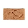 Diadema Gruesa de Peluche de Oso Diadema de Ala Ancha Pinza para Lavado de Cara Pinza para Costura del Cabello Diadema para Cubrir la Costura del Cabello Diadema Cruzada