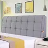 Cabecero Acolchado Moderno Sencillo Cojín Personalizable Esponja Respaldo Grande Cabecero de Dormitorio Tapicería Autoadhesiva