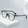Venta al por mayor del fabricante Monturas de Gafas Lisas Marco TR Ultra-Ligero Simples Gafas Anti-Luz Azul Versátiles Unisex