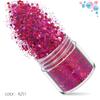 Dark Red Laser Set Cross-Border 12 cores Mixed Nail Art Sequins Espumante em pó Nail Art Jewelry Drill Nail Sticker