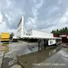El fabricante vende semirremolques plataforma, transportadores plataforma para contenedores y semirremolques plataforma para transporte de carga general.