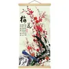 Novas Pinturas Suspensas Estilo Chinês para Sala de Estar, Escritório, Arte em Rolo, Hall de Entrada, Decoração de Parede de Fundo, Pinturas de Paisagem