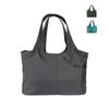 Fornecimento transfronteiriço bolsa simples de lona bolsa tote feminina bolsa mensageiro de nicho moda casual cinza puro bolsa de ombro portátil
