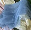 Piel de pasta de frijol suave tono de piel tono carne negro ajuste ceñido tejido de malla suave vestido de novia vestido de noche falda red de caída tela suave