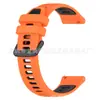 Para Jiaming Forerunner 265 correa de silicona de dos colores 18/20/22mm pulsera de repuesto de silicona en stock