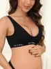 Transfronteiriço Aliexpress Amazon Xiyintuimu Roupa Íntima de Maternidade Sutiã Absorvente Antiderrapante Sem Aro Confortável com Letras