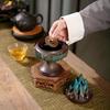 Quemadores de Incienso Cerámicos Boshan para el Hogar Interior Aromaterapia Incienso Quemadores de Sándalo Accesorios para la Ceremonia del Té Adornos Creativos Quemadores de Incienso Zen