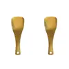 Cuchara para Arroz Martillada de Acero Inoxidable 201 Cuchara Gruesa para Arroz Hogar Cantina Restaurante Pala para Arroz Antiadherente Cuchara para Arroz de Autoservicio