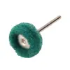 Almohadilla de Fregar de 2.35 mm con Mango, Cabezal de Rectificado, Rueda de Dibujo de Fibra, Metal Acero Inoxidable Rectificado, Pulido y Eliminación de Óxido Cepillo de Nailon