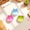 Paisaje en Miniatura Creativo Animales que Brillan en la Oscuridad Malvavisco Figuras Lindas Decoraciones DIY Accesorios de Bolsita Sorpresa Mini Adornos de Escritorio