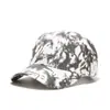 Novedad Gorra de Béisbol Casual Tie-Dye para Hombre, Pareja, Viaje, Gorra Joker, Gorra de Marca Moderna Estilo Coreano para Mujer