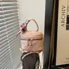 Bufanda de Seda de Color Sólido a la Moda con Lazo y Tacto de Alta Gama, Bolso Casual para el Trabajo, Elegante Bolso Nuevo Cruzado con Cadena para el Hombro