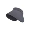 Wrap-Around Big Brim Chapéu de Proteção Solar Air Top Hat Crianças Verão Ao Ar Livre Proteção UV Sun Chapéu Dobrável Chapéu de Sol