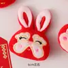 Broche do Ano do Cavalo, Acessórios de Ano Novo de Pelúcia e Fofos, Pingente de Pônei, Boneca Pequena, Miniatura de Desenho Animado, Acessórios para Bolsa e Roupa para Mulheres