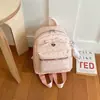 Mochila Fofa de Bolinhas para Estudantes, Grande Capacidade para o Dia a Dia, Mochila Pequena Fofa, Nova Tendência 2026, Bolsa Simples