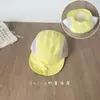 Boné de Baseball Simples de Malha Respirável para Meninos Meninas Bebês Crianças Boné Bico de Pato Boné de Sol Proteção Solar Primavera Verão Chapéu Fino