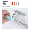 Porta-Lenços Transfronteiriço Suporte para Rolo de Papel Higiênico de Banheiro Aço Inoxidável Sem Perfuração Montado na Parede Rack de Armazenamento de Filme Plástico para Cozinha