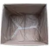 Bolsa PE con fondo cuadrado a prueba de polvo a prueba de humedad engrosada transparente bolsa interior de cartón tamaño grande bolsa cuadrada bolsa de embalaje fabricante mayorista