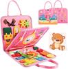 Quadro de Aprendizagem de Feltro Cpc Quadro de Ensino de Feltro Jardim de Infância Educacional Brinquedos de Educação Infantil Feltro Quadro Ocupado