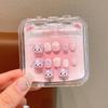 Pegatinas de uñas autoadhesivas impermeables con dibujos animados para niños, pegatinas para uñas de bebé, pegatinas lindas para uñas de niña pequeña