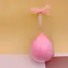 Venda Direta de Fábrica Novo Ovo de Beleza Tipo Gota Embalagem de Concha Transparente Ovo de Maquiagem Boutique Pode Ser Personalizado